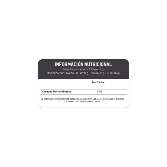 Creatina Monohidratada - MyProtein